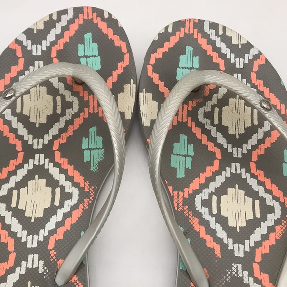 Roxy Bermuda Sandals/Flip Flop Woman’s/Girls Size 6/7 Large - Picture 7 of 7
